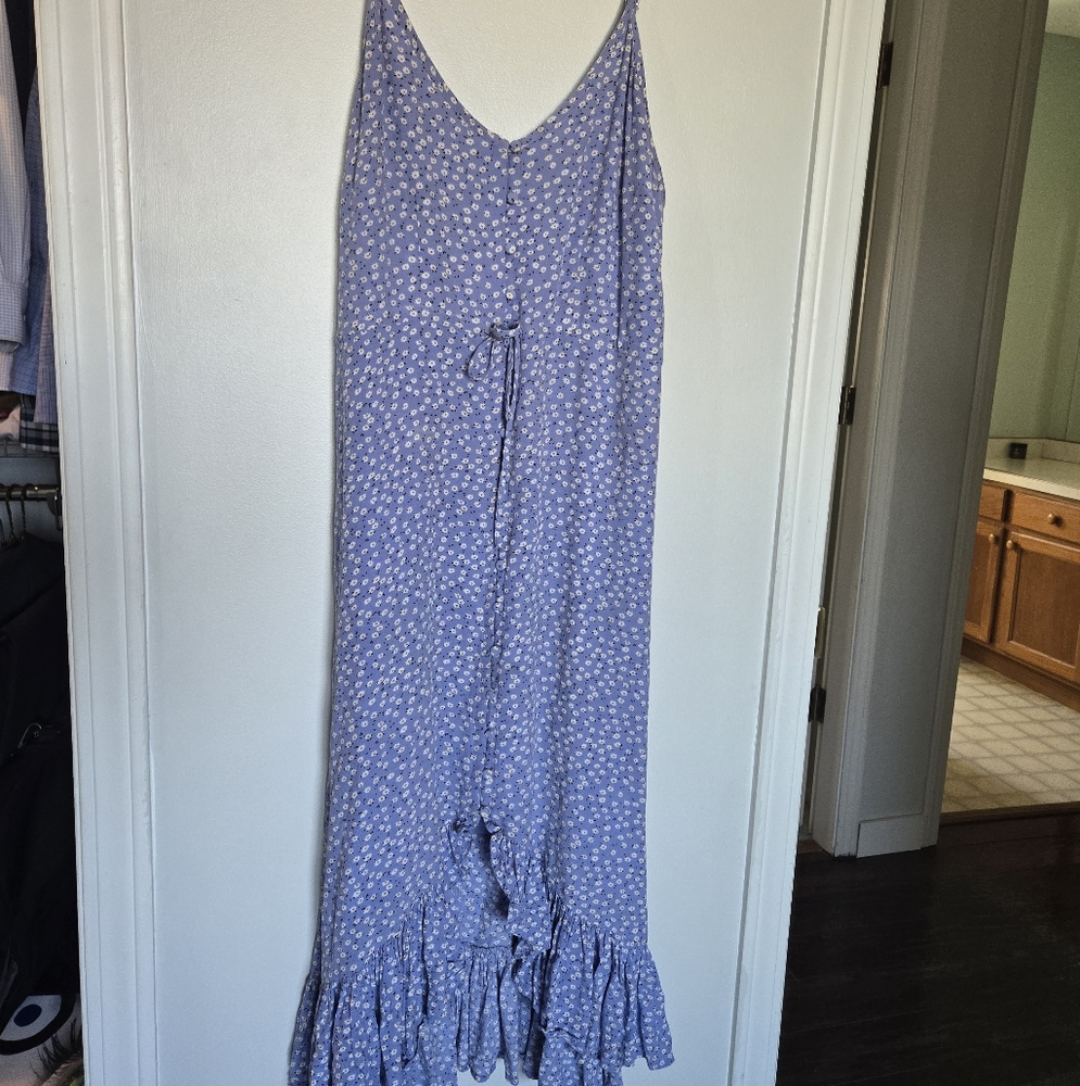 Rails Light Blue Floral Dress